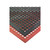 San Jamar KM1100B 3'L x 5'W x 1/2"D Rubber Black Kitchen Mat