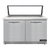 Continental Refrigerator SW48N18M-HGL-FB 48" W Two-Section Two Door Mighty Top Sandwich Unit with Hinged Glass Lid