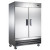 Admiral Craft USFZ-2D 54" W 2 Section Solid Door Reach-In U-STAR Freezer - 115 Volts