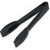 Carlisle 460603 6" W Plastic Black Carly Salad Tongs