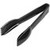 Carlisle 460603 6" W Plastic Black Carly Salad Tongs
