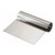 Winco DSC-1 5.25" x 4.25" Stainless Steel Dough Scraper with Steel Handle