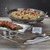 American Metalcraft GSSS20 17" Dia. x 4.25" H Round Stainless Steel Griddle Stand