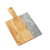 American Metalcraft OWBG15 Wood Square Serving Peel