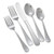 Winco 0026-03 7" 18/0 Stainless Steel Dinner Spoon (Contains 1 Dozen)