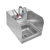 John Boos PBHS-W-0909-P-SSLR Pro-Bowl Hand Sink Wall Mount 12"W x 14-1/2"D x 12-1/4"H