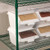 Winco IB-10S 10 Gallon Plastic Hinged Shelf Ingredient Bins