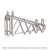 Metro 2Ws14K4 Super Erecta Shelf Support Post Mount Double For 14"W Shelf Metroseal Gray Epoxy-Coated Corrosion-Resistant Finish