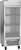 Beverage Air FB27HC-1G 30" W One-Section Glass Door Reach-In Freezer - 115 Volts