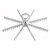 Winco APM-08 Cast Aluminum 8 Cut Pie / Cake Marker