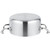 Vollrath 49410 7-7/8" Dia. Stainless Steel / Aluminum Miramar Display Cookware Casserole