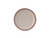 Tuxton TBS-005 5-1/2" Ceramic American White/Eggshell With Brown Speckle Round Plate (3 Dozen Per Case)