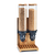 Cal-Mil 3584-3-99 Madera Cereal Dispenser (3) 4.5L Capacity Cylinders 19-1/4"