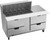 Beverage Air SPED60HC-18M-4 60" W Two-Section Four Drawer Mega Top Refrigerated Counter