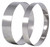 Matfer Bourgeat 371808 10.25" ID x 2.37"H Stainless Steel Round Ice Cream or Cake Ring