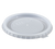 Cambro CLAB8190 Polystyrene Translucent Disposable Lid (1000 Per Case)
