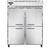 Continental Refrigerator 2RENSSPTHD 57"W Two-Section Solid Door Extra-Wide Refrigerator