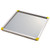 Matfer Bourgeat 370107 23.75" x 0.38" x 15.75" Square Yellow Aluminum Stacking Frame