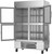 Beverage Air HBR49HC-1-HG 52" W Two-Section Glass Door Reach-In Horizon Series Refrigerator