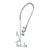 T&S Brass B-0133-A16-Cr-B Easyinstall Pre-Rinse Unit 8"