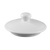 CAC China LN-12-LID 4.38" Dia. Super White Porcelain Lion Head Tureen or Bouillon Lid Only (2 Dozen Per Case)