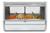 Howard McCray CHS40E-6 Hot Food Case 76-1/2"W 4 Individual Thermostatically Controlled Wells With White Exterior & Stainless Steel Interior