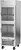 Beverage Air HBR23HC-1-HG 27.25" W One-Section Glass Door Reach-In Horizon Series Refrigerator
