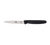 Matfer Bourgeat 182103 4" Giesser Messer Paring Knife with Black Handle