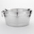 American Metalcraft DWBT185 Stainless Steel Party Tub 18.5" Dia. x 9" H