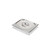 CAC China SPCO-H Stainless Steel Half Size Solid Flat Steam Pan Cover (48 Each Per Case)