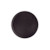 CAC China FGTR-14BK 14" W Fiberglass Black Round Tray