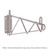 Metro 1Wd14K4 Direct Wall Mount Bracket Metroseal Gray Finish