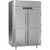 Victory RFS-2D-S1-HD-HC 52.13" W Two-Section Four Door Reach-In UltraSpec Series Refrigerator/Freezer Featuring Secure-Temp Technology