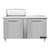 Continental Refrigerator D60N8C 60" W Two-Section Two Door Designer Line Sandwich Unit