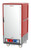 Metro C537-CFS-U C5 3 Series Red 3/4-Size Insulated Heated Holding & Proofing Cabinet with Solid Door and Universal Wire Slides - 120V
