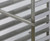 Lakeside 135 16 Pans Stainless Steel Full Height 4" Casters Sheet Pan and Tray Rack