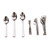 American Metalcraft SW12SOL 12" Stainless Steel Mirage Serving Spoon