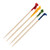 Winco PK-C2 Wooden Frills Picks With Cellophane (1000 Pieces Per Bag)