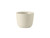 Tuxton TRE-045 3" 4-1/2 Oz. Ceramic American White/Eggshell Chinese Tea Cup (3 Dozen Per Case)
