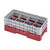 Cambro 8HS434416 Camrack Glass Rack With (2) Soft Gray Extenders - 4 Cases