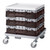Cambro 9S318167 Camrack Glass Rack With Soft Gray Extender - 5 Cases