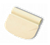Matfer Bourgeat 112845 ExoGlass Elvea Scraper 4-3/4"L x 2-3/4"W Rounded Cut Heat Resistant