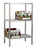 New Age 1046 H.D. Series Shelving Unit 3-Tier 48"W 1500 Lbs. Shelf Capacity All Welded 1-1/2" Aluminum Tube Construction