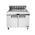 Atosa MSF8302GR 48.2" W 2-Sections 2 Doors Sandwich and Salad Top Refrigerator - 115 Volts