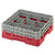 Cambro 9S434163 Camrack Glass Rack With (2) Soft Gray Extenders - 4 Cases