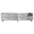 Continental Refrigerator D96GN 96"W Four Drawer Refrigerator Griddle Stand