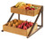 Cal-Mil 3448-84 15-3/4"W x 17"D x 13"H Rectangular Bronze Metal Sierra Merchandiser