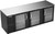 Beverage Air BB94HC-G-B 94" W Three-Section Glass Door Refrigerated Back Bar Storage Cabinet - 115 Volts