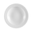 CAC China CRO-32 2 Oz. Super White Porcelain Round Corona Fruit Dish (3 Dozen Per Case)