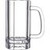 Carlisle 4396507 16 Oz. Polycarbonate Clear Lexington Mug
